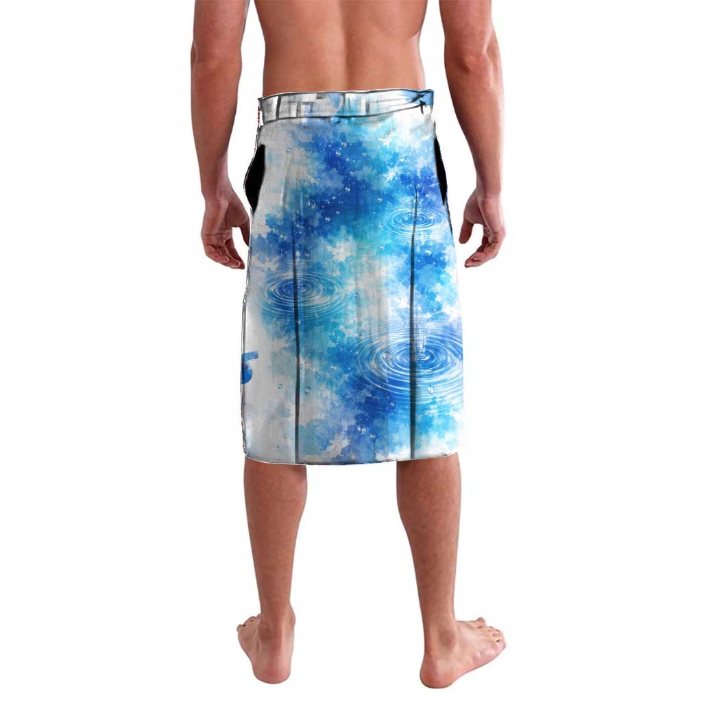 Juvia Lockser Fairy Tail Lavalava Water Magic Anime Style with Heart and Raindrop Aesthetic