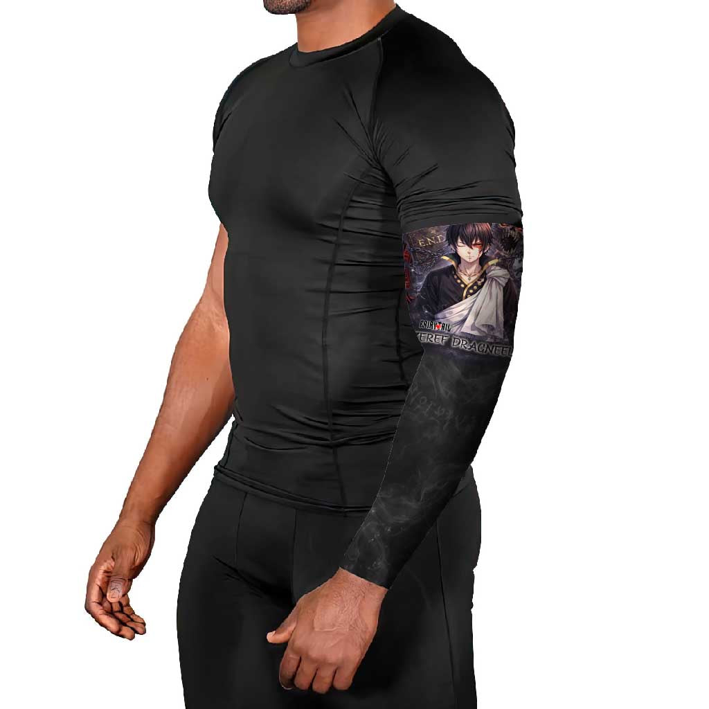 Zeref Dragneel Fairy Tail Arm Sleeves Dark Magic Circle Design with E.N.D Demon Aesthetic