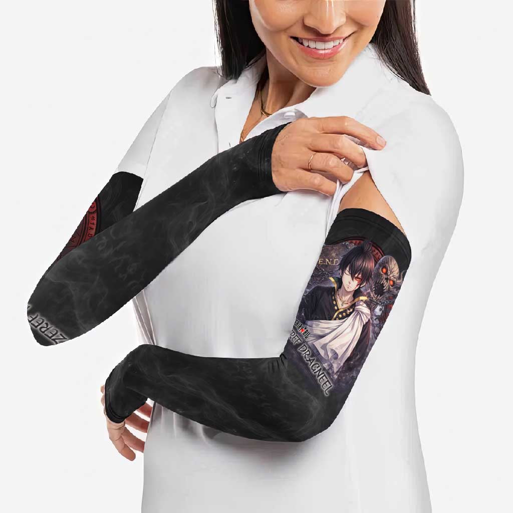 Zeref Dragneel Fairy Tail Arm Sleeves Dark Magic Circle Design with E.N.D Demon Aesthetic