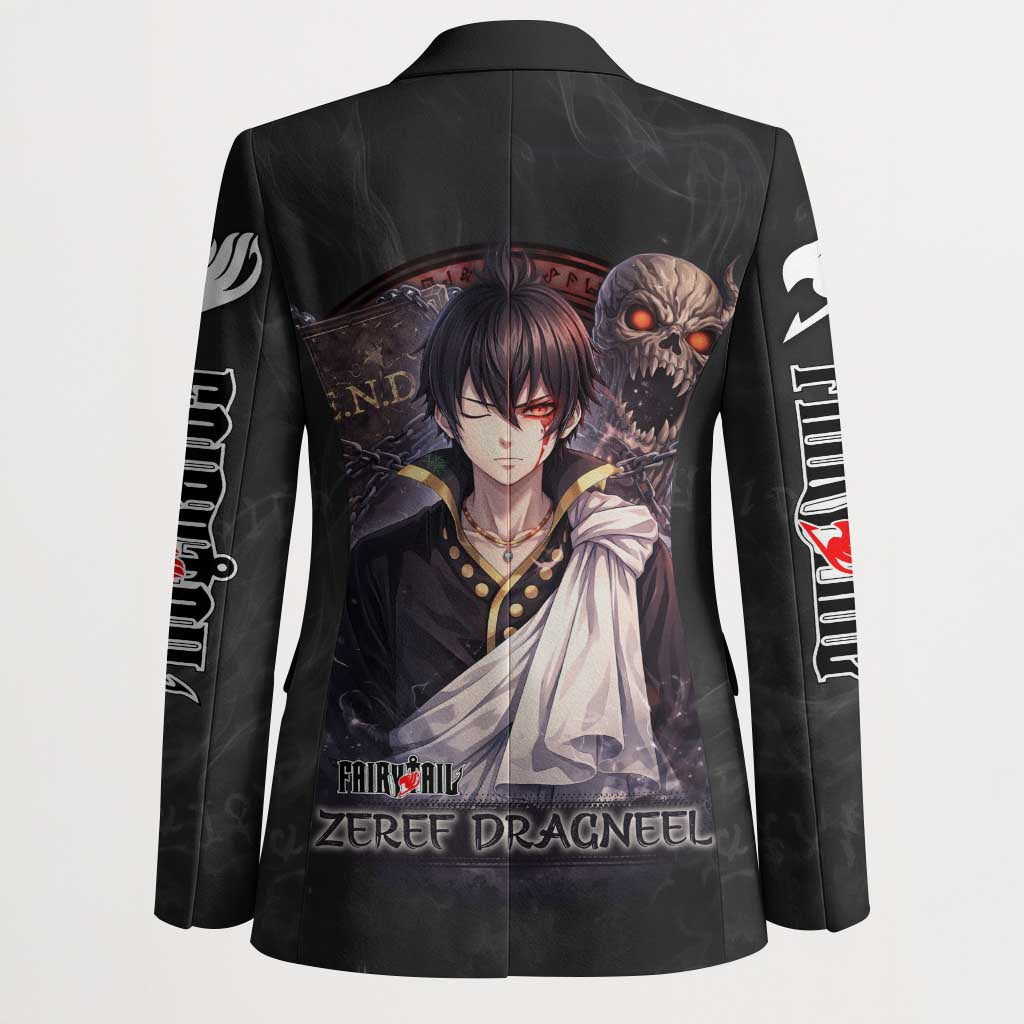 Zeref Dragneel Fairy Tail Blazer Dark Magic Circle Design with E.N.D Demon Aesthetic