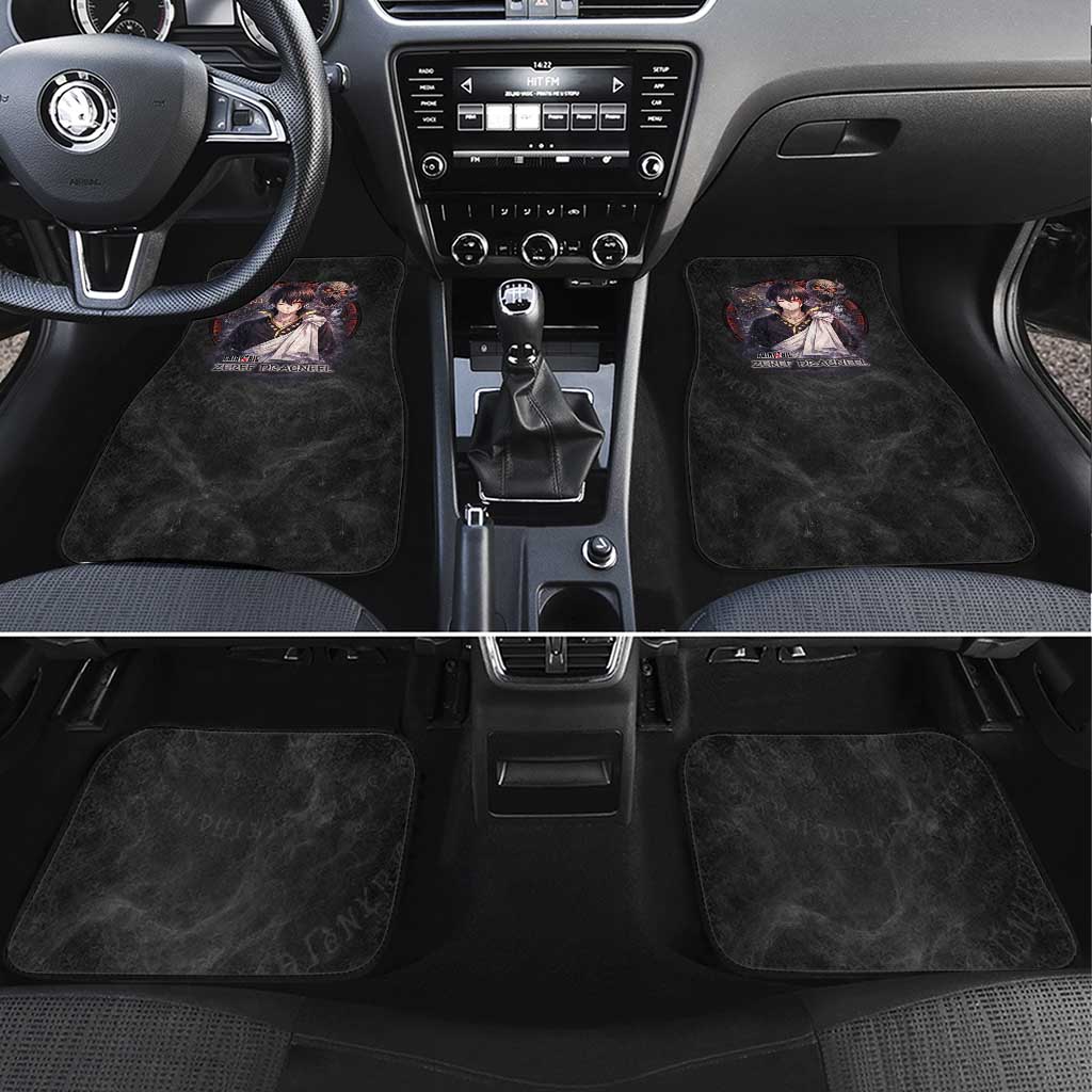 Zeref Dragneel Fairy Tail Car Mats Dark Magic Circle Design with E.N.D Demon Aesthetic