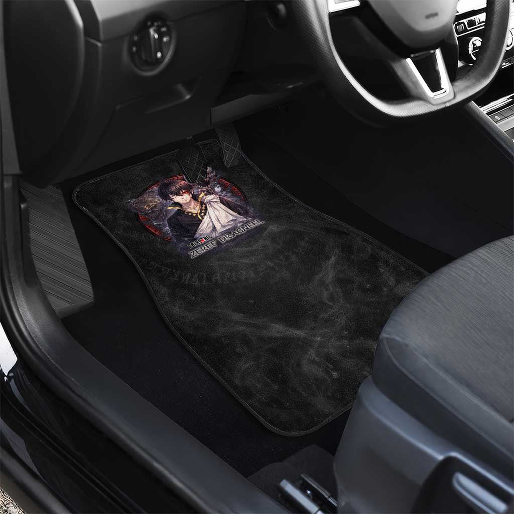 Zeref Dragneel Fairy Tail Car Mats Dark Magic Circle Design with E.N.D Demon Aesthetic