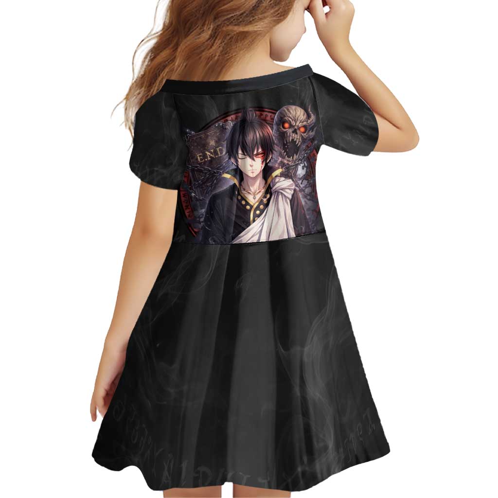 Zeref Dragneel Fairy Tail Family Matching Tank Maxi Dress and Hawaiian Shirt Dark Magic Circle Design with E.N.D Demon Aesthetic