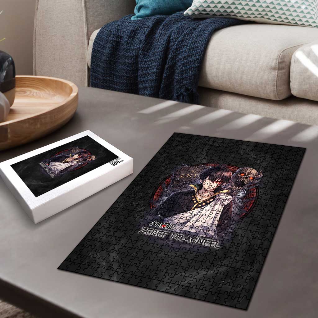 Zeref Dragneel Fairy Tail Puzzle Dark Magic Circle Design with E.N.D Demon Aesthetic