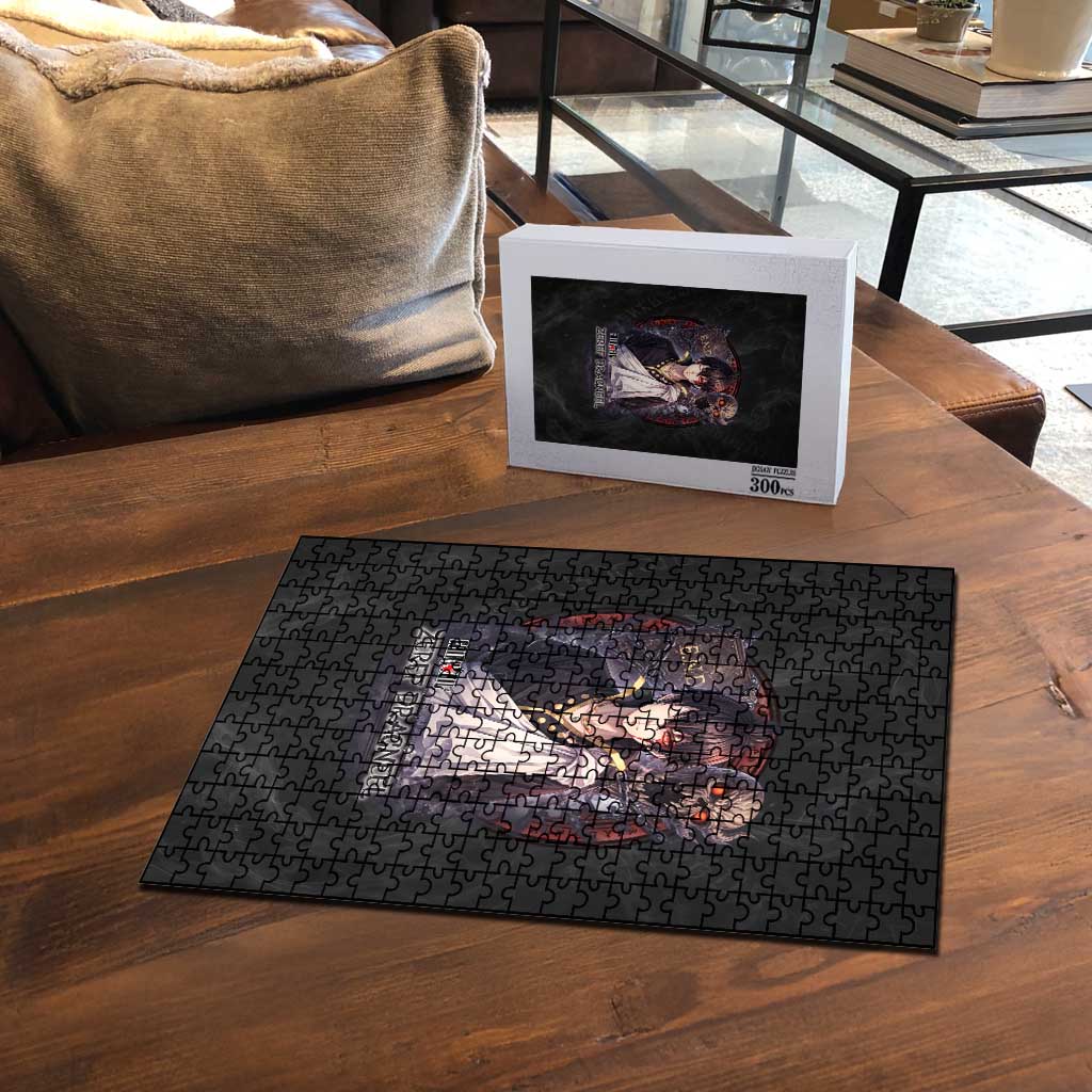 Zeref Dragneel Fairy Tail Puzzle Dark Magic Circle Design with E.N.D Demon Aesthetic