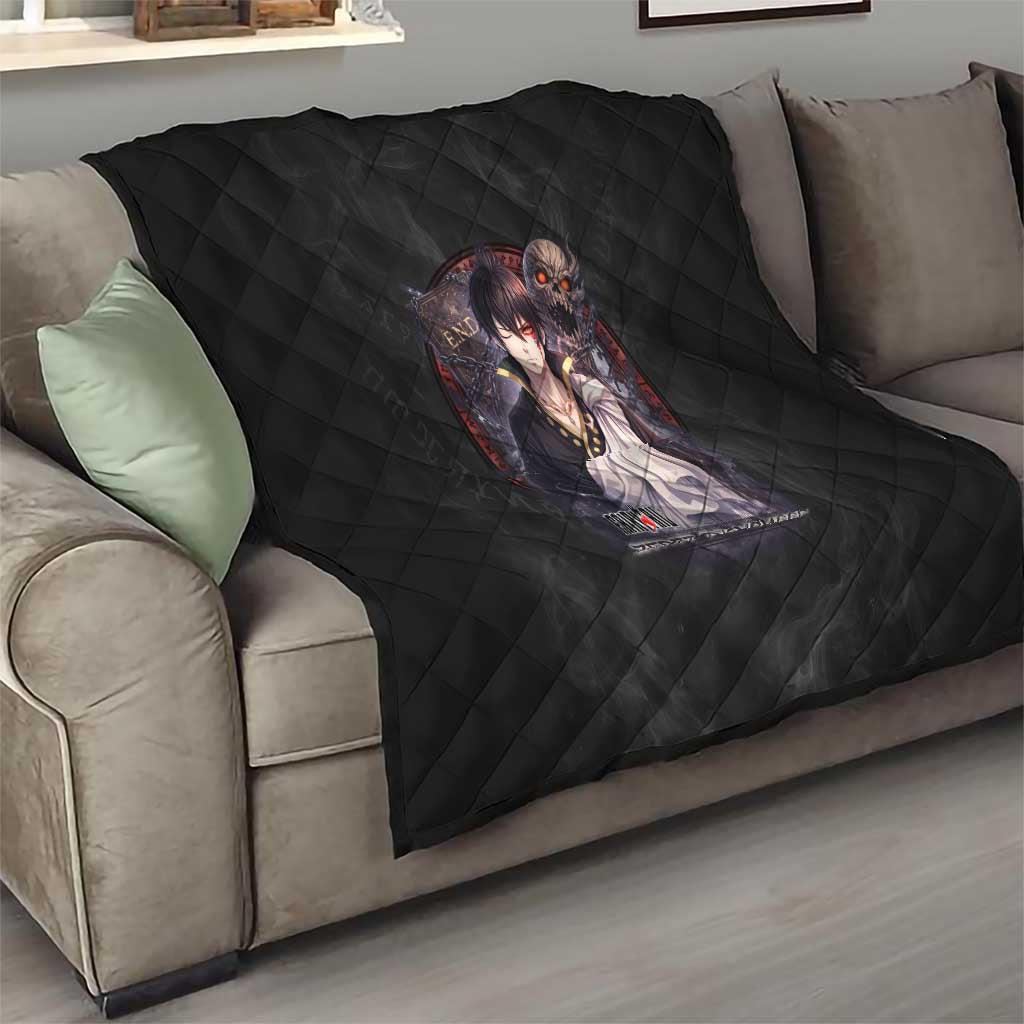 Zeref Dragneel Fairy Tail Quilt Dark Magic Circle Design with E.N.D Demon Aesthetic