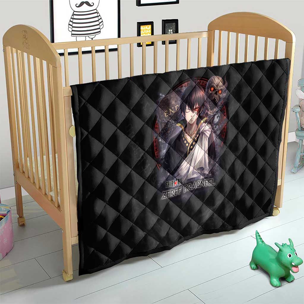 Zeref Dragneel Fairy Tail Quilt Dark Magic Circle Design with E.N.D Demon Aesthetic