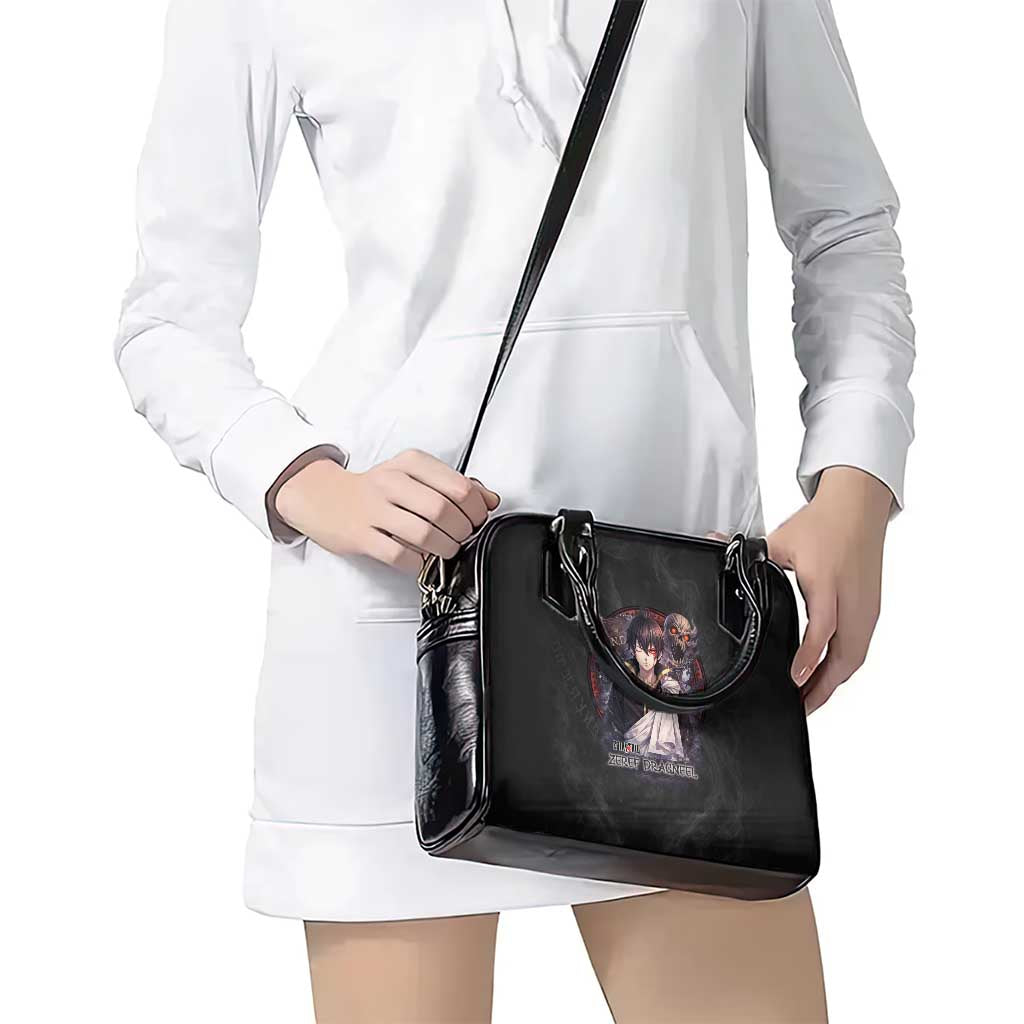 Zeref Dragneel Fairy Tail Shoulder Handbag Dark Magic Circle Design with E.N.D Demon Aesthetic