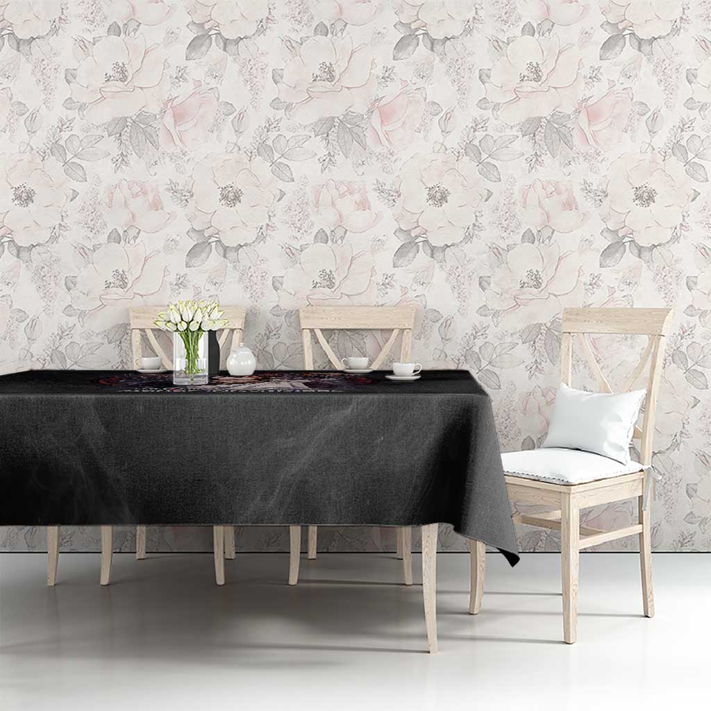 Zeref Dragneel Fairy Tail Tablecloth Dark Magic Circle Design with E.N.D Demon Aesthetic
