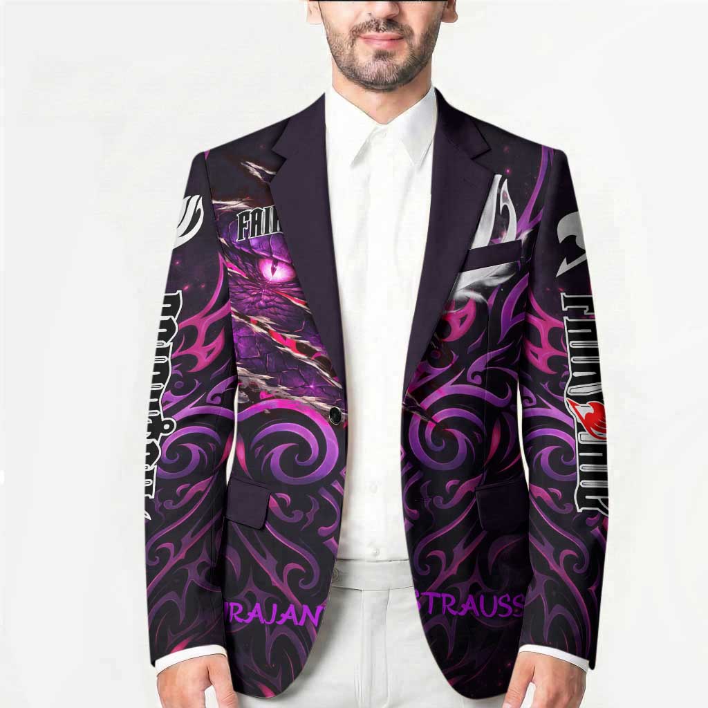 Mirajane Strauss Demon Form Fairy Tail Blazer Crimson Moon Demon Aesthetic with Gothic Purple Tribal Design