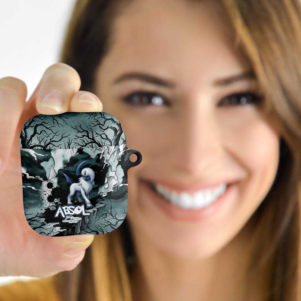 Absol AirPods Case Gothic Apocalypse Ink Art