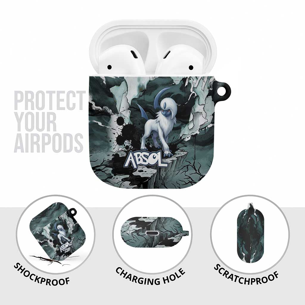Absol AirPods Case Gothic Apocalypse Ink Art