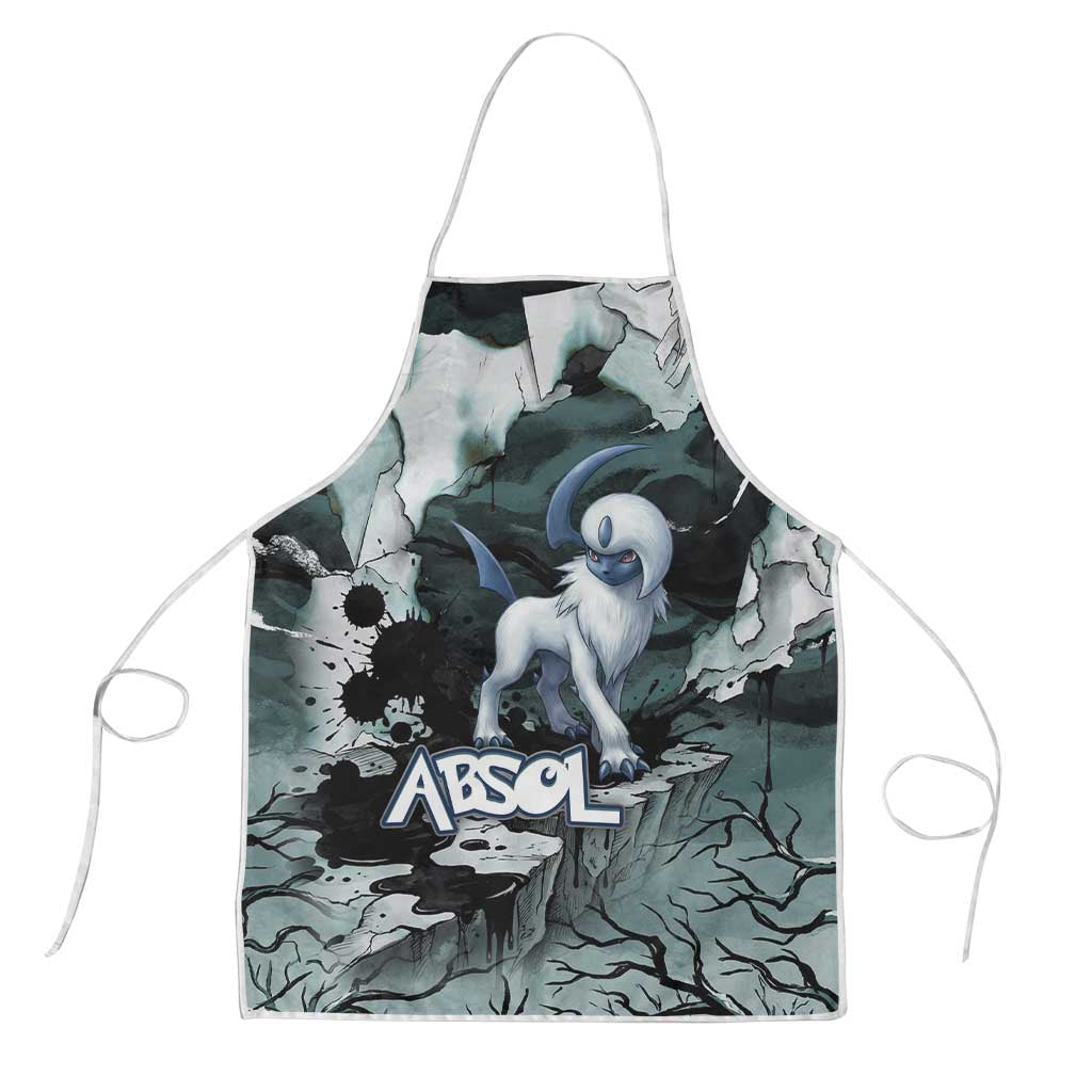 Absol Apron Gothic Apocalypse Ink Art