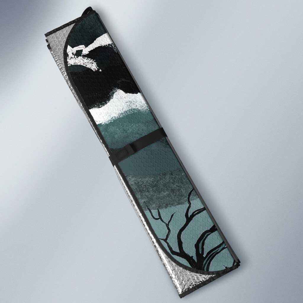 Absol Auto Sun Shade Gothic Apocalypse Ink Art