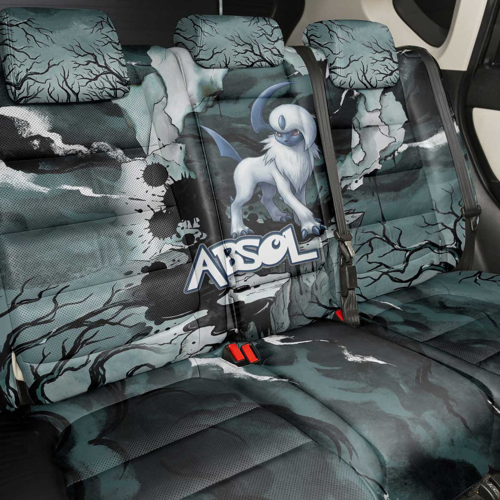 Absol Back Car Seat Cover Gothic Apocalypse Ink Art