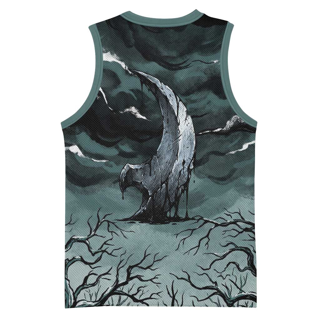 Absol Basketball Jersey Gothic Apocalypse Ink Art