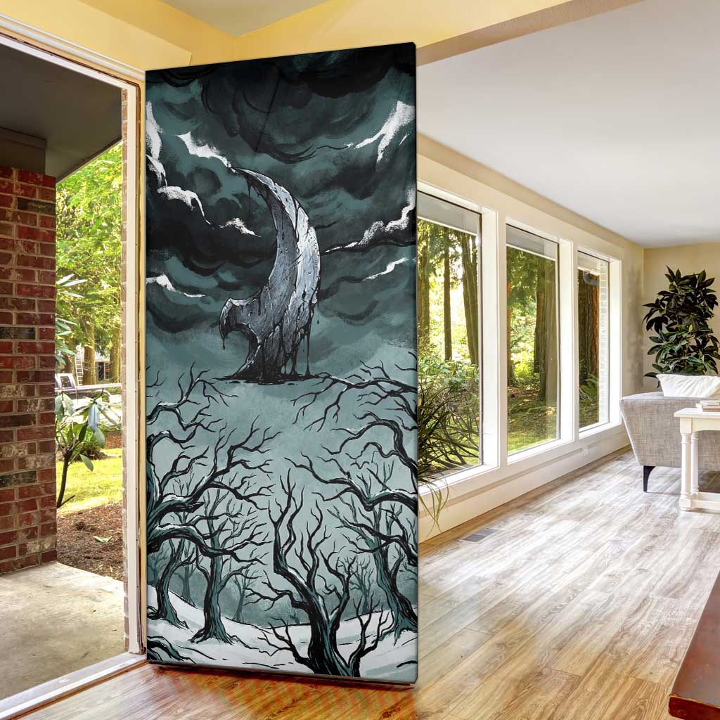 Absol Door Cover Gothic Apocalypse Ink Art