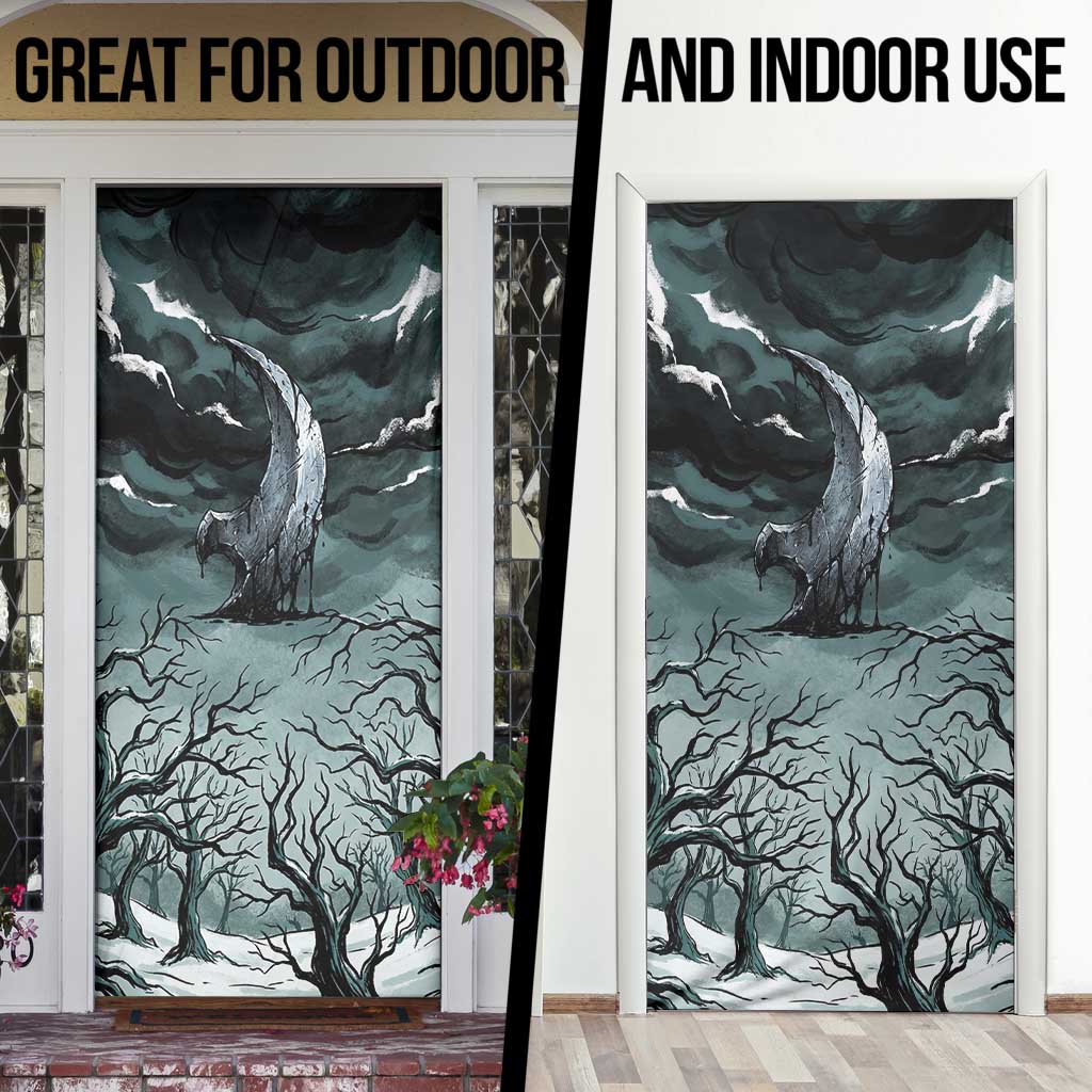 Absol Door Cover Gothic Apocalypse Ink Art