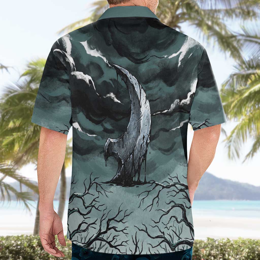 Absol Hawaiian Shirt Gothic Apocalypse Ink Art