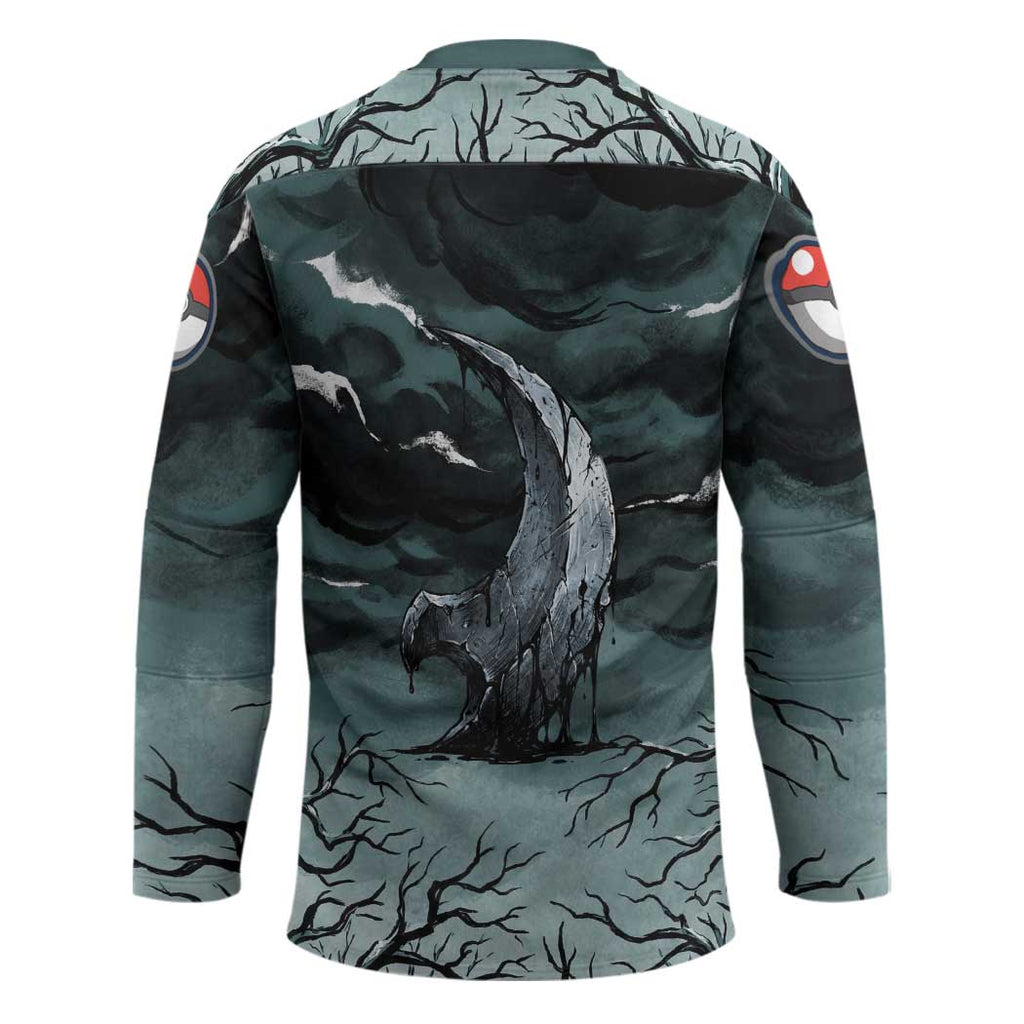 Absol Hockey Jersey Gothic Apocalypse Ink Art
