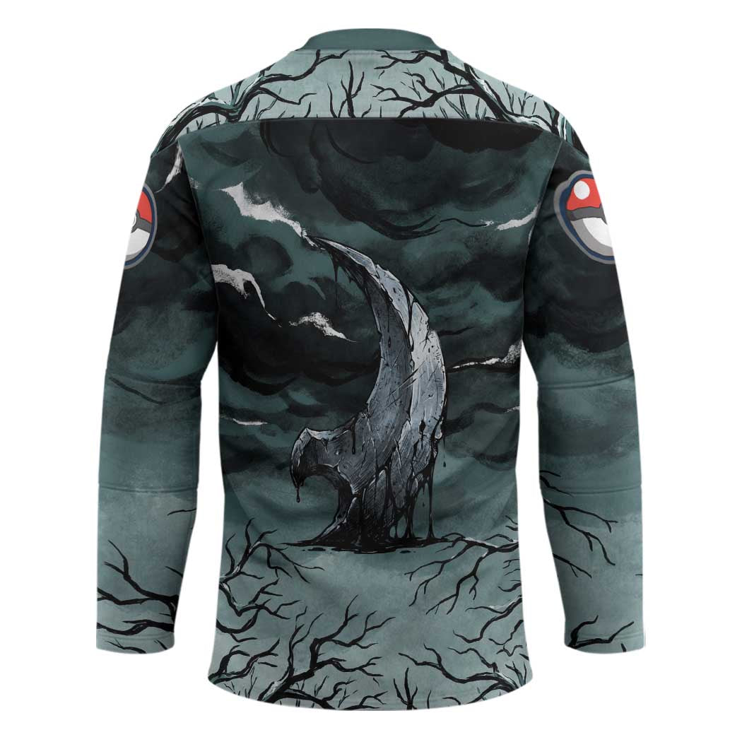 Absol Hockey Jersey Gothic Apocalypse Ink Art
