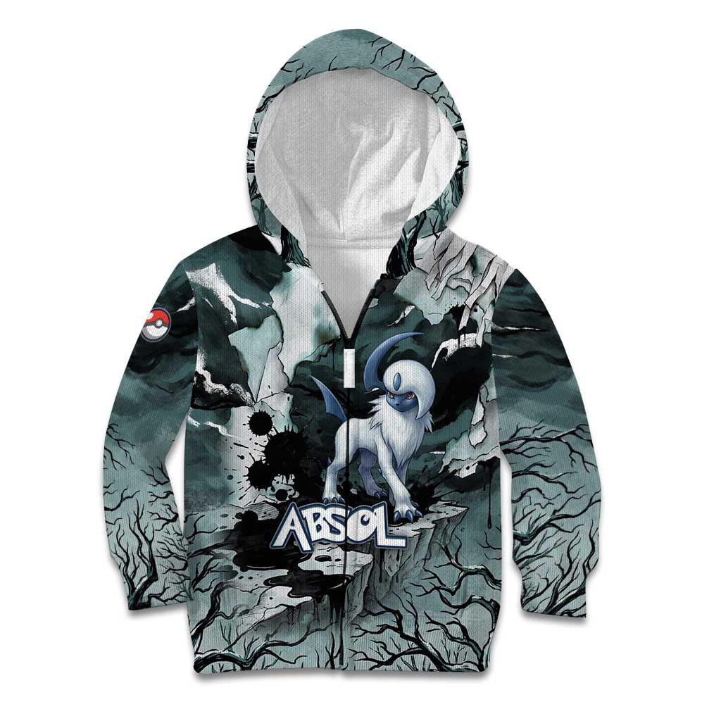 Absol Kid Hoodie Gothic Apocalypse Ink Art