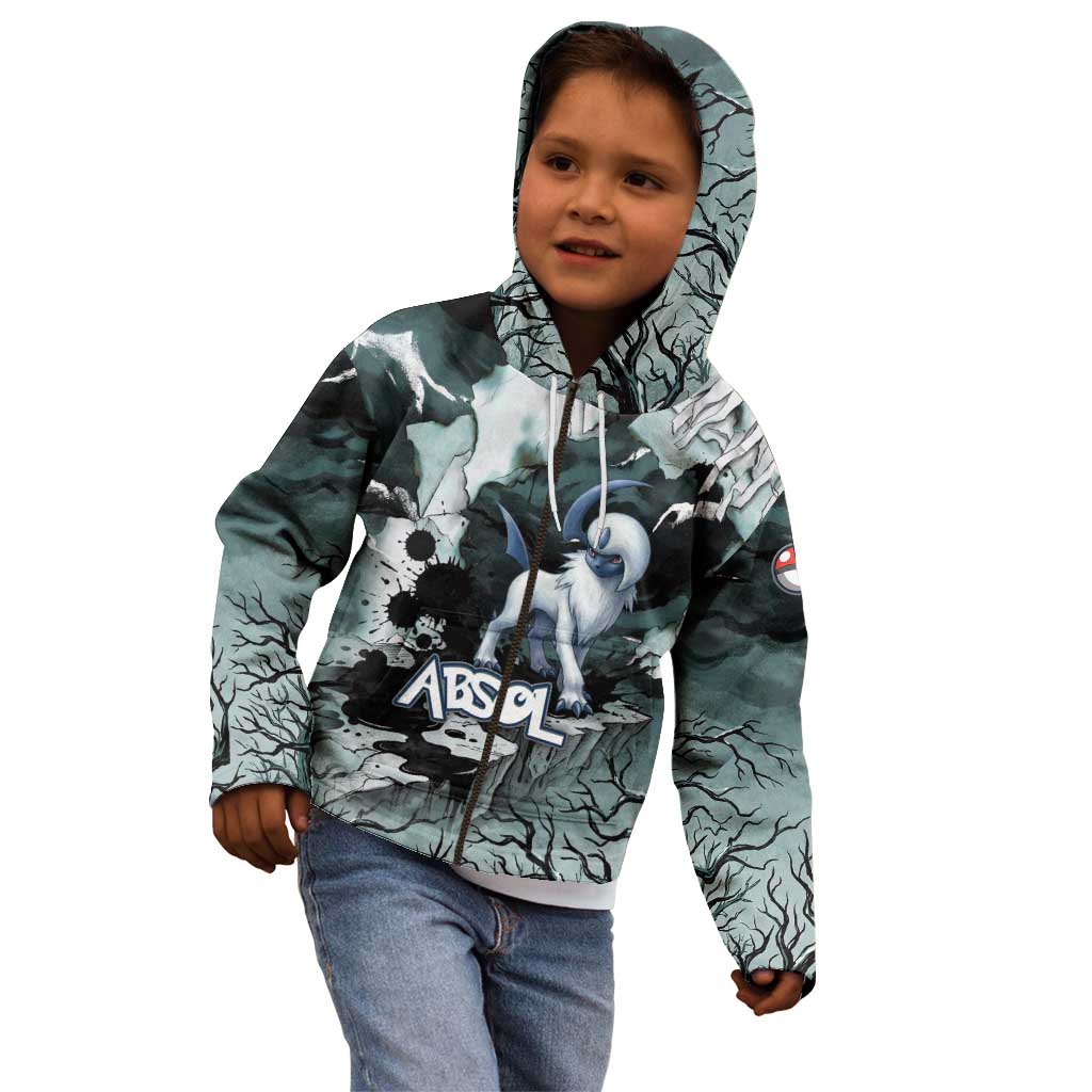 Absol Kid Hoodie Gothic Apocalypse Ink Art