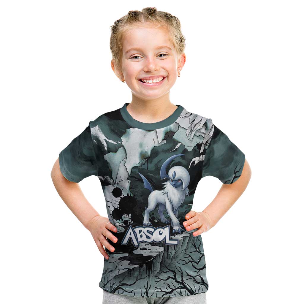 Absol Kid T Shirt Gothic Apocalypse Ink Art