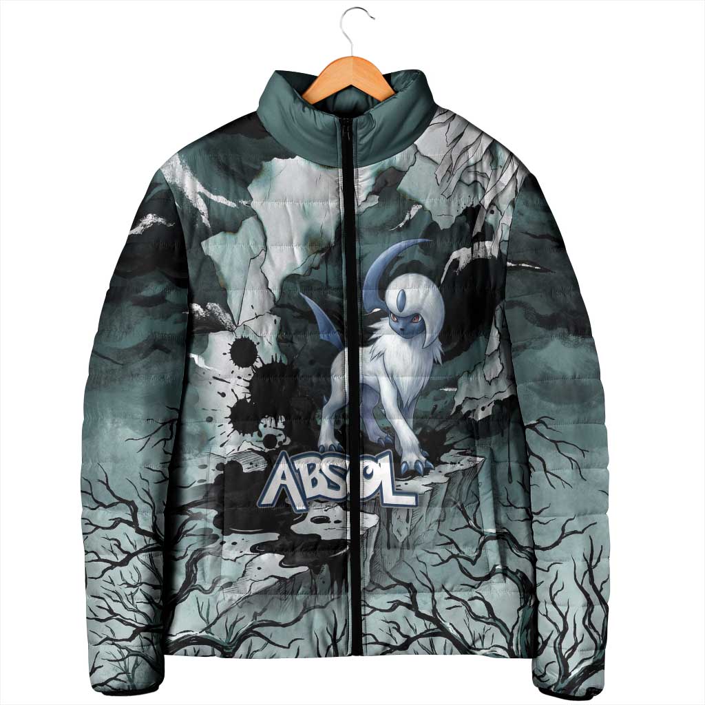 Absol Padded Jacket Gothic Apocalypse Ink Art