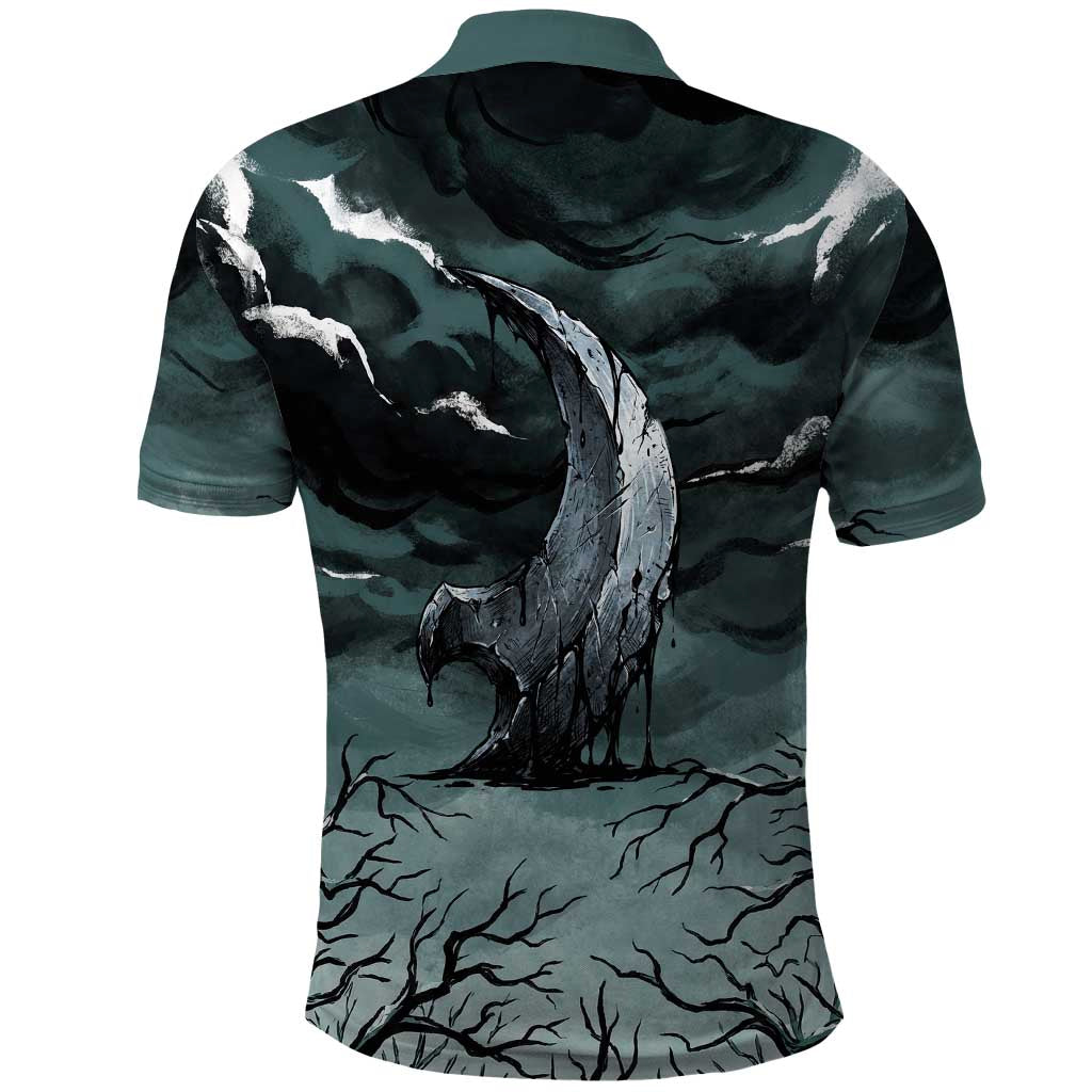 Absol Polo Shirt Gothic Apocalypse Ink Art