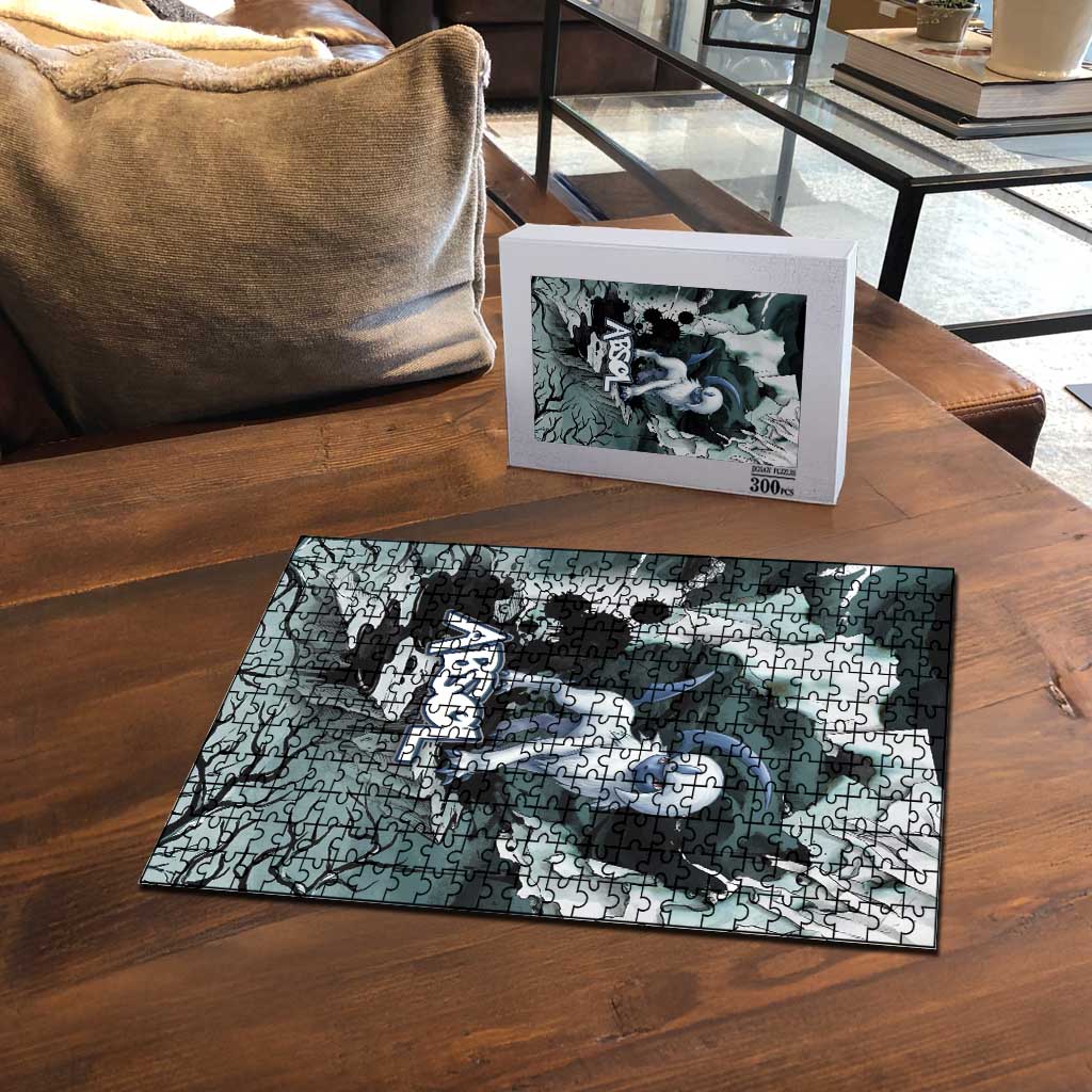 Absol Puzzle Gothic Apocalypse Ink Art