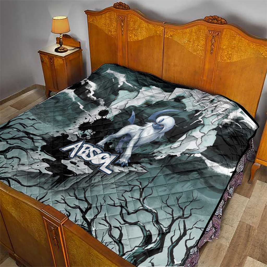 Absol Quilt Gothic Apocalypse Ink Art