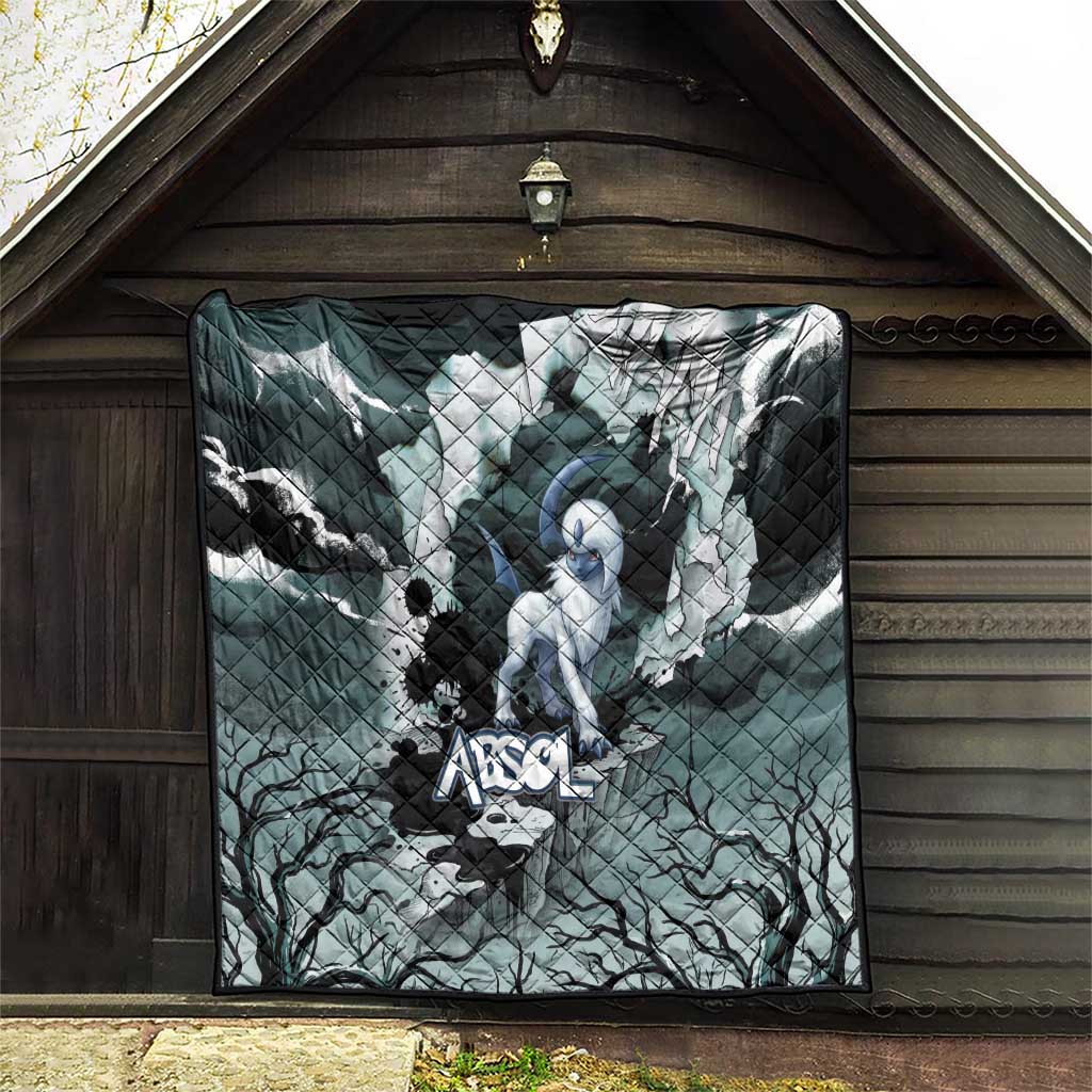 Absol Quilt Gothic Apocalypse Ink Art