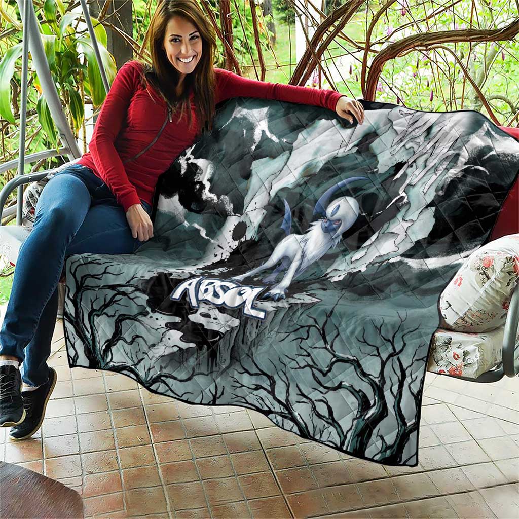 Absol Quilt Gothic Apocalypse Ink Art