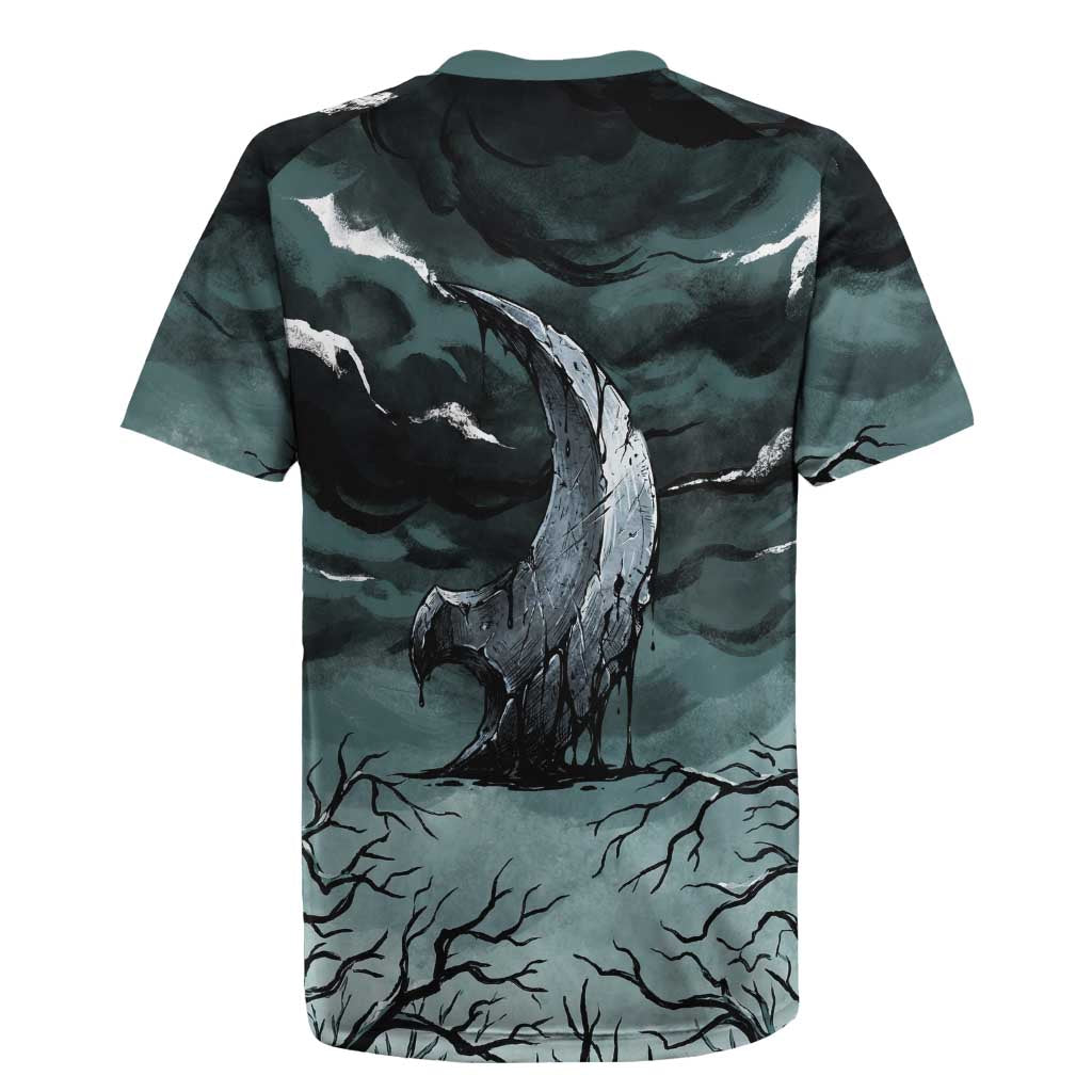 Absol Rugby Jersey Gothic Apocalypse Ink Art
