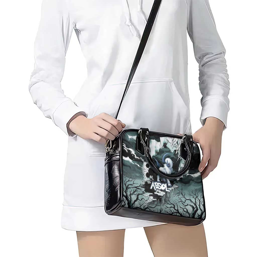Absol Shoulder Handbag Gothic Apocalypse Ink Art