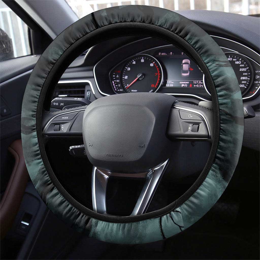 Absol Steering Wheel Cover Gothic Apocalypse Ink Art