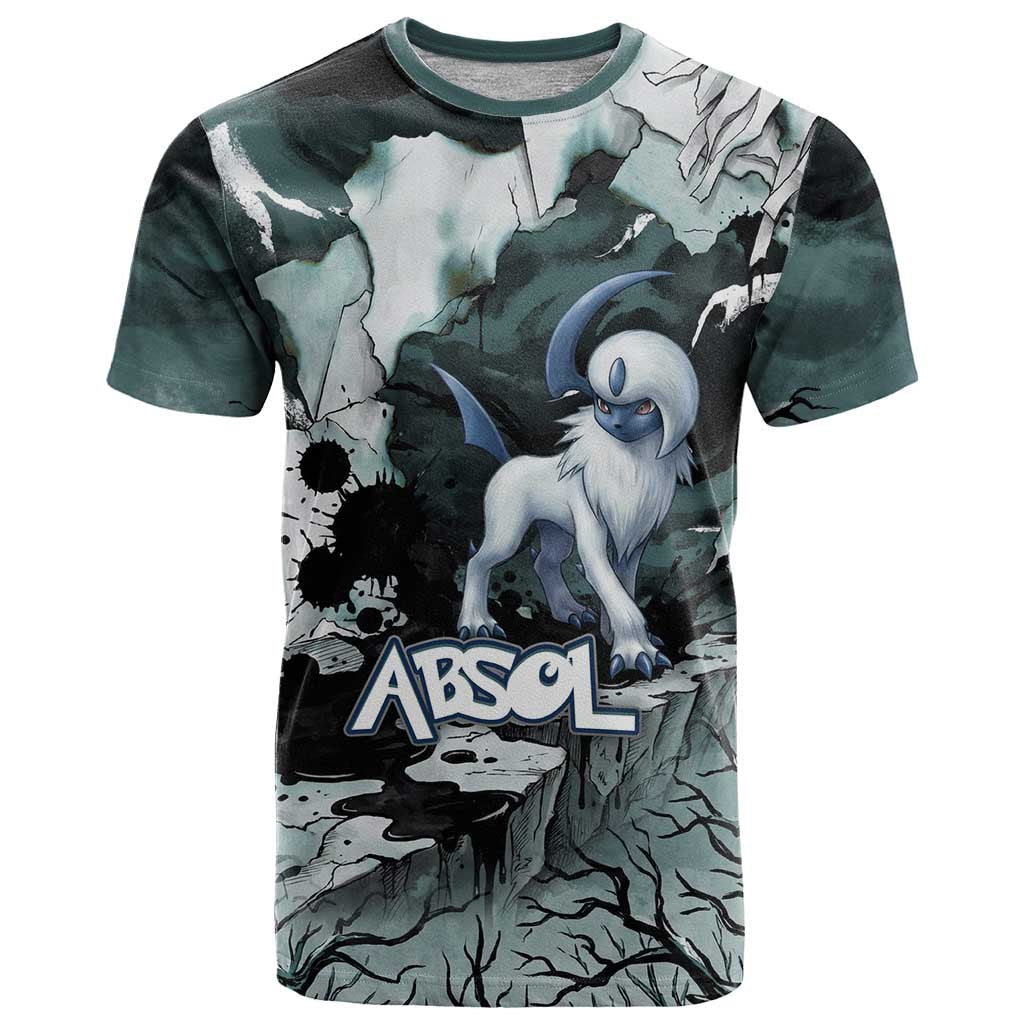 Absol T Shirt Gothic Apocalypse Ink Art