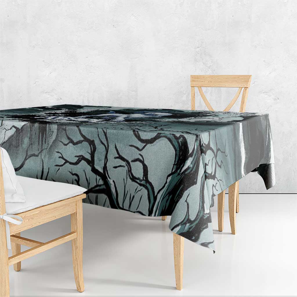 Absol Tablecloth Gothic Apocalypse Ink Art