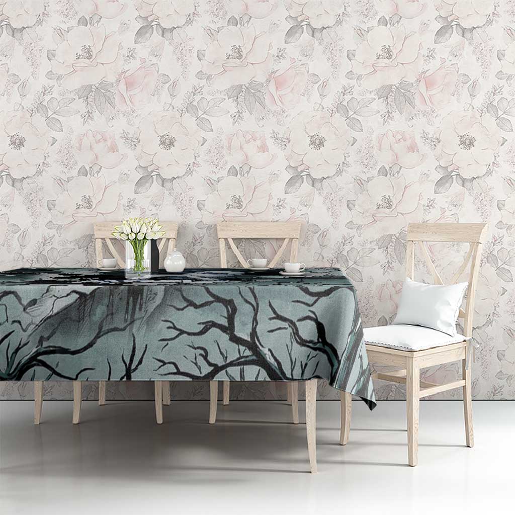 Absol Tablecloth Gothic Apocalypse Ink Art