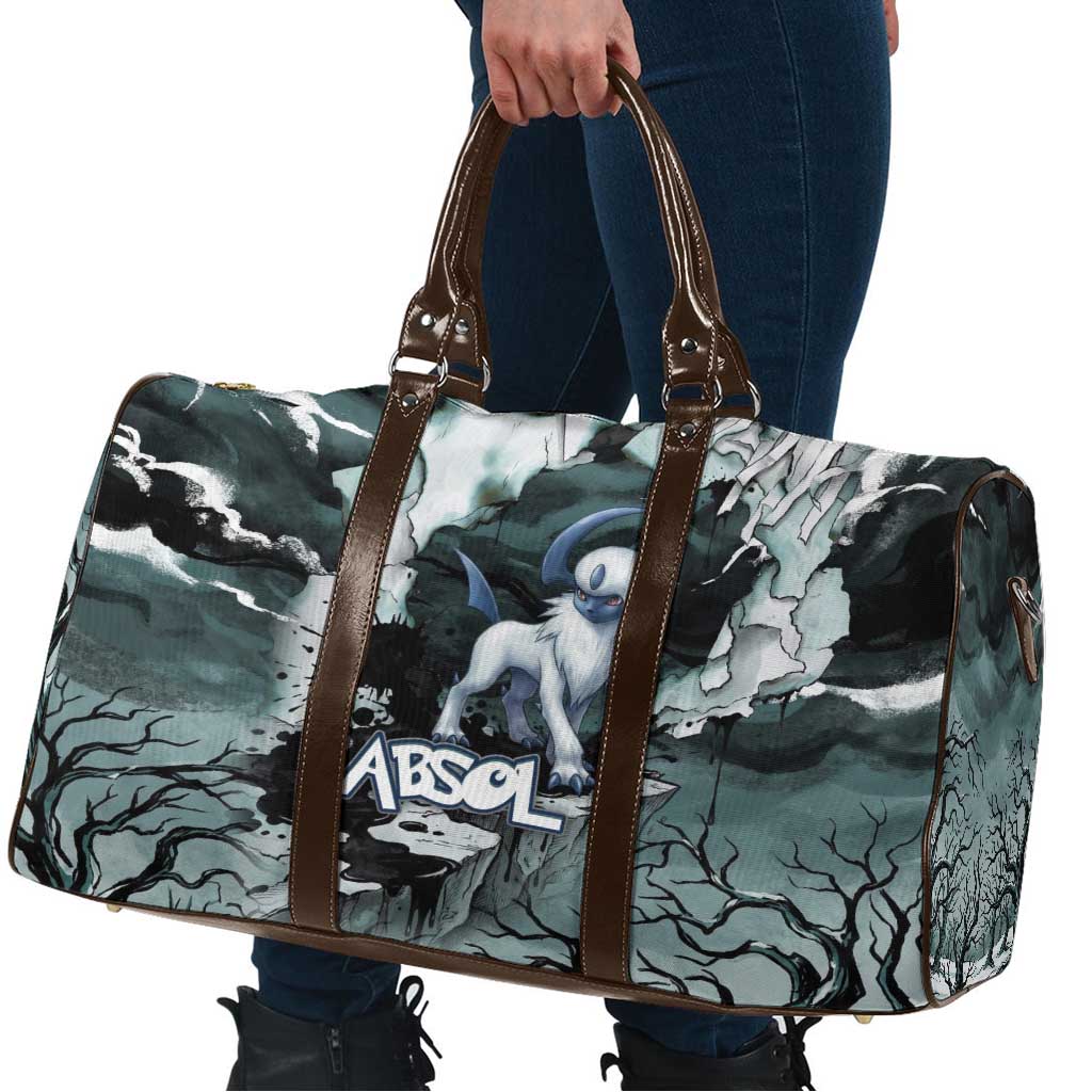 Absol Travel Bag Gothic Apocalypse Ink Art