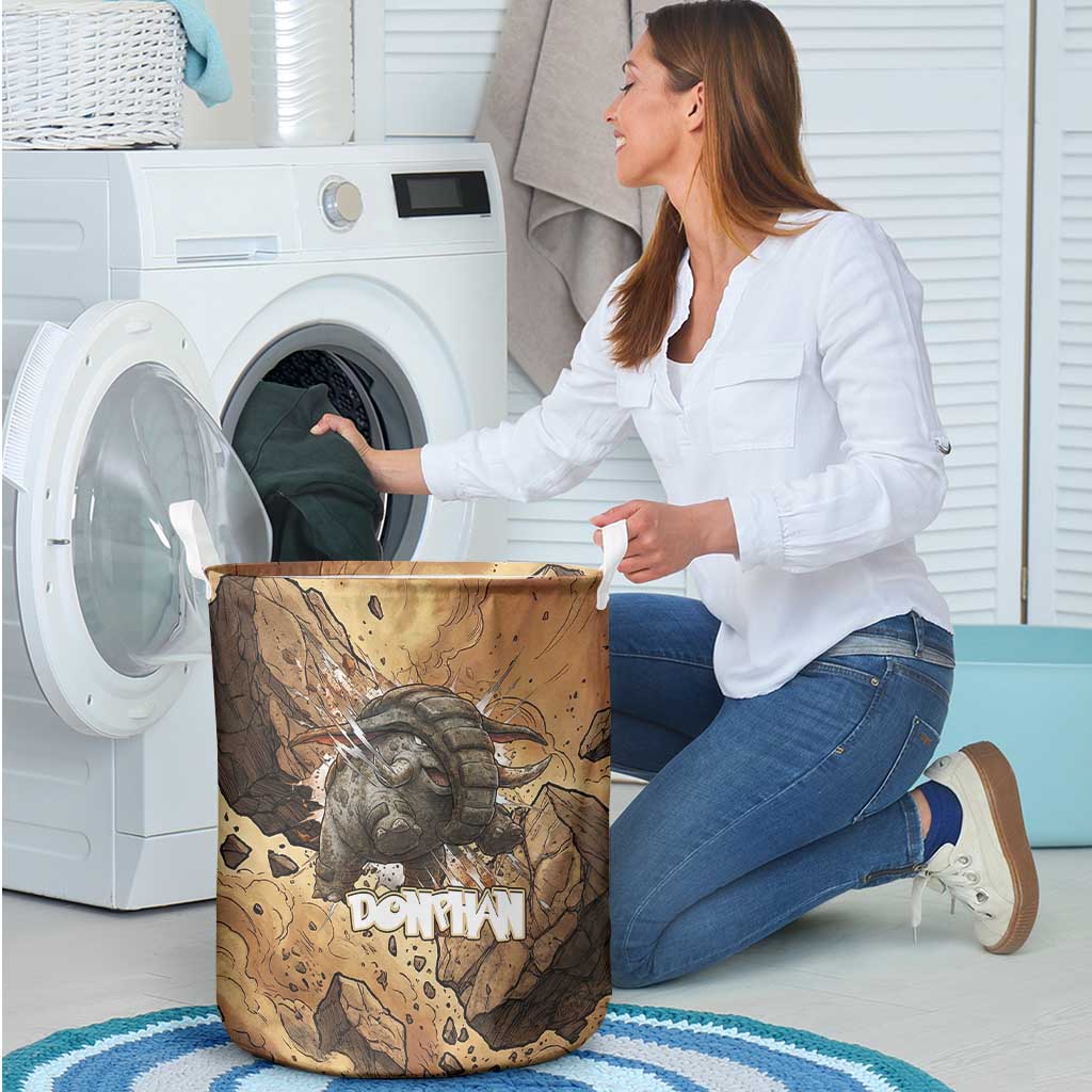 Donphan Laundry Basket Explosive Earthquake Comic Art