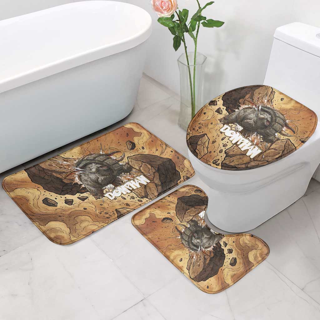 Donphan Bathroom Set Explosive Earthquake Comic Art