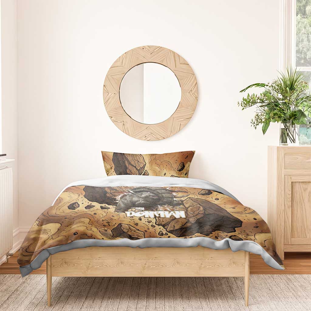 Donphan Bedding Set Explosive Earthquake Comic Art