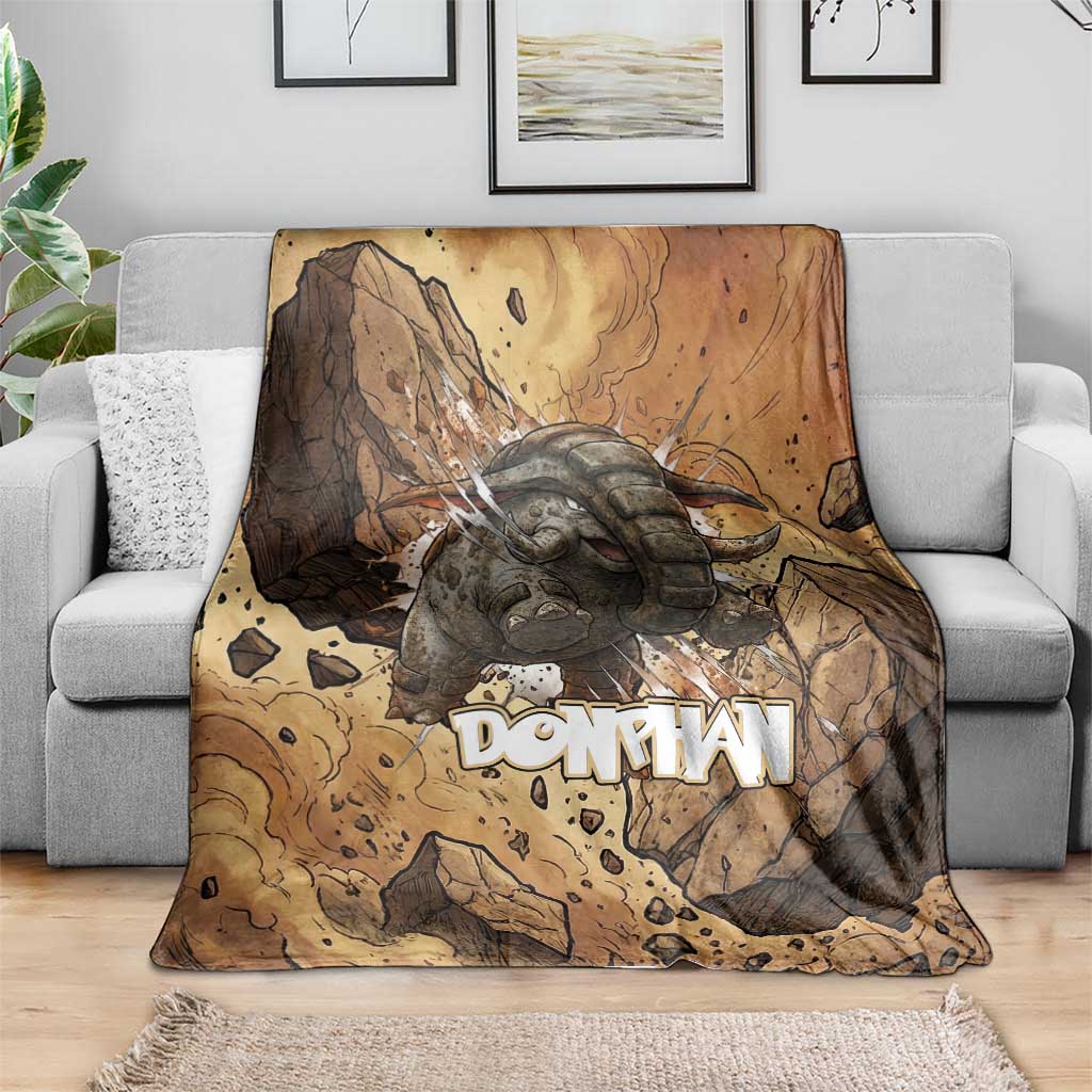 Donphan Blanket Explosive Earthquake Comic Art