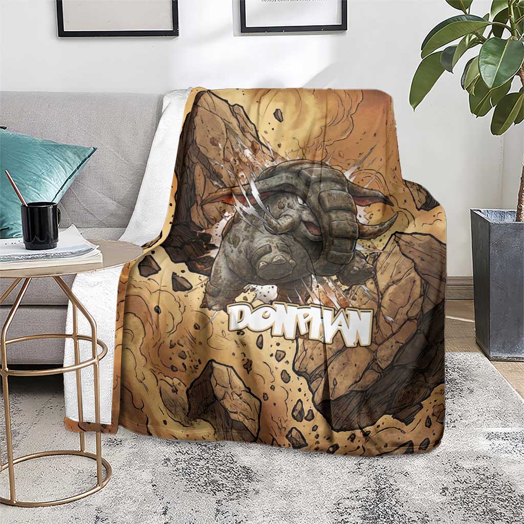 Donphan Blanket Explosive Earthquake Comic Art