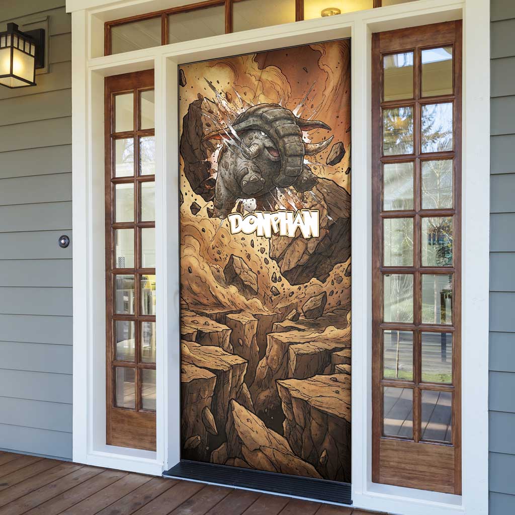 Donphan Door Cover Explosive Earthquake Comic Art