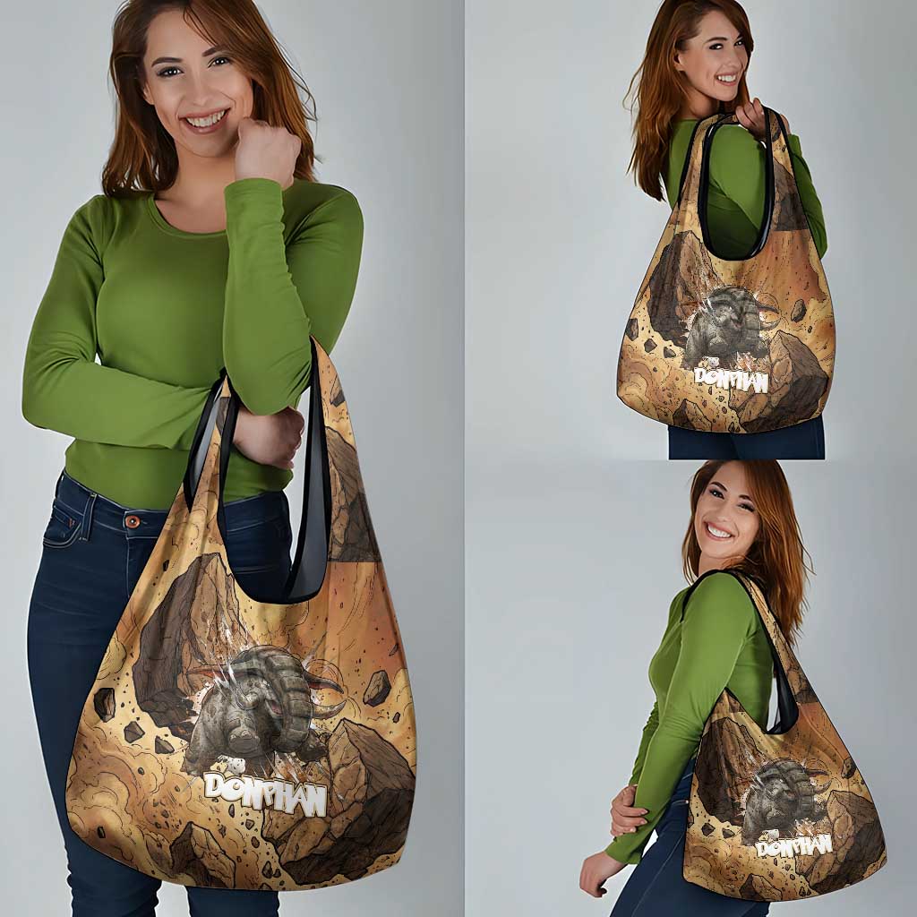Donphan Grocery Bag Explosive Earthquake Comic Art