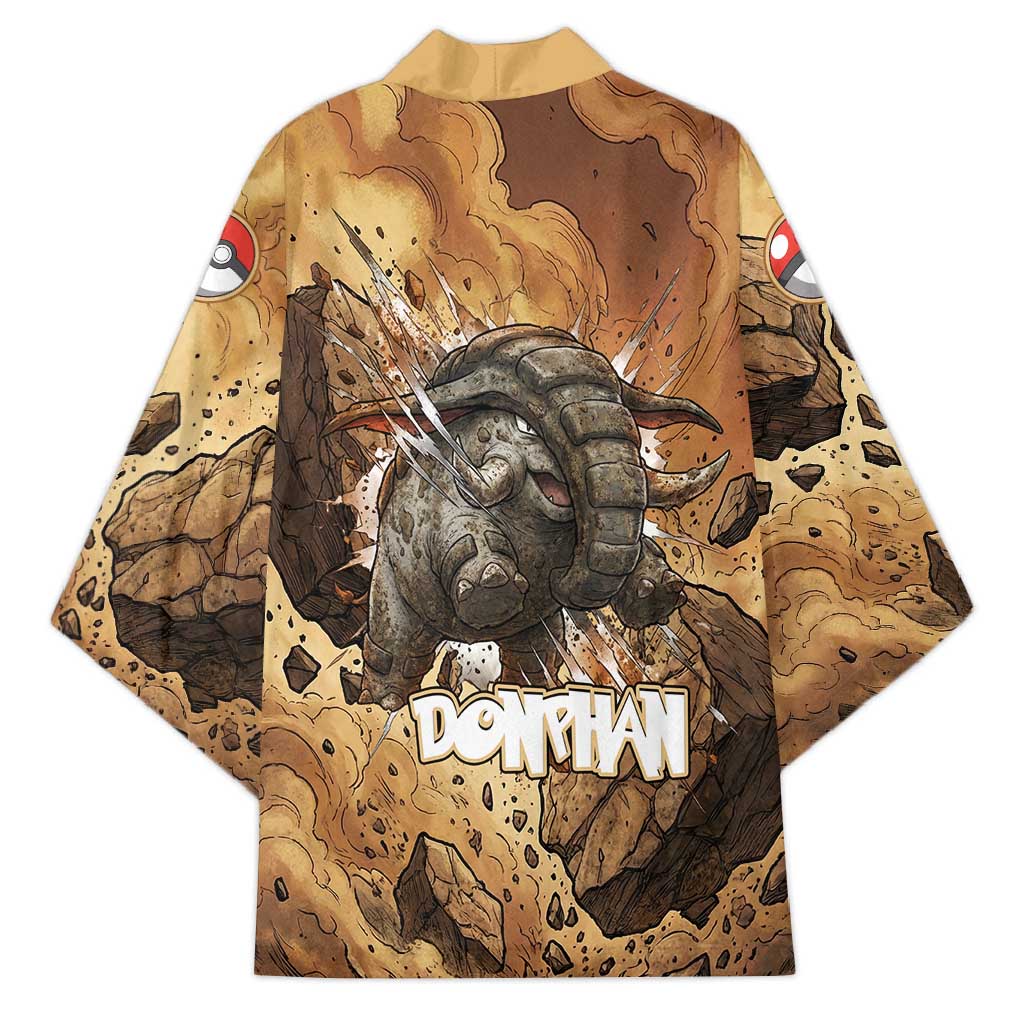 Donphan Kimono Explosive Earthquake Comic Art