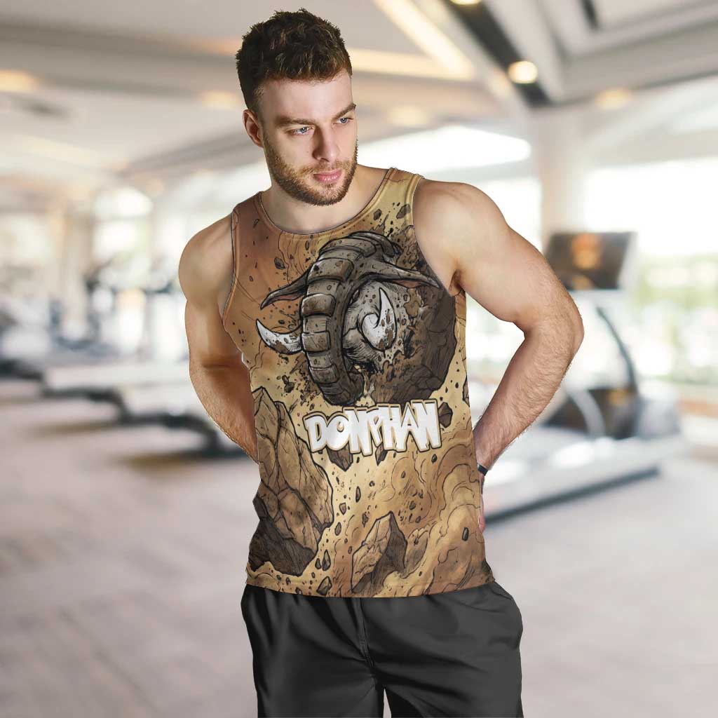 Donphan Men Tank Top Explosive Earthquake Comic Art